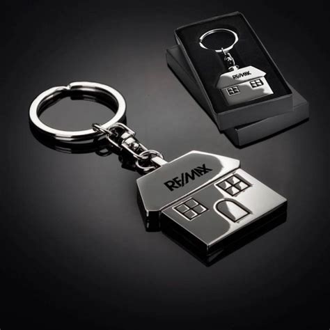 house shaped metal keychains|house keychain with logo.